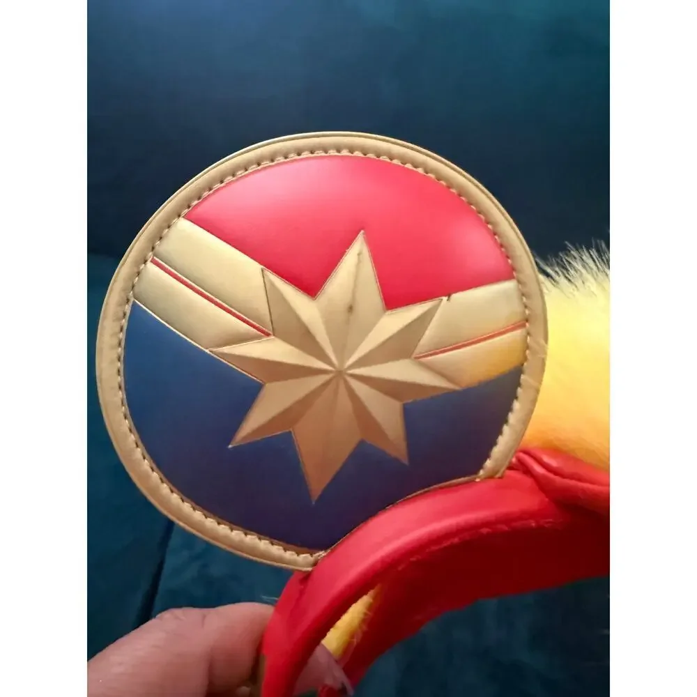 Disney Parks Captain Marvel Minnie Mouse Ears Headband Marvel Avengers Cosplay